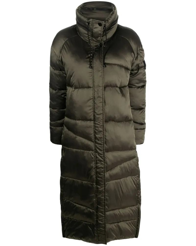 Pinko Langer Steppmantel - Grün Grün