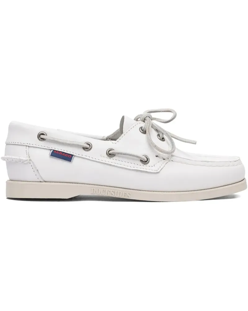 Sebago Dockside Portland Segelschuhe - Weiß Weiß