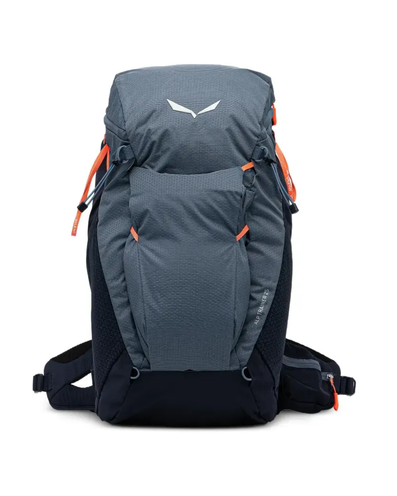 Salewa logo appliqué drawstring backpack - Blau Blau