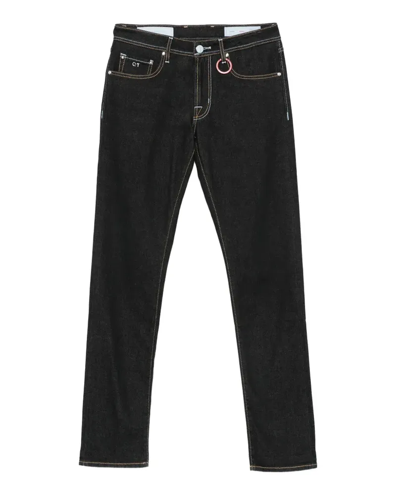 Tramarossa Michelangelo Jeans mit Ringdetail - Blau Blau