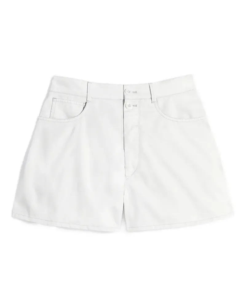 Christophe Lemaire Shorts aus Baumwoll-Twill - Nude Nude