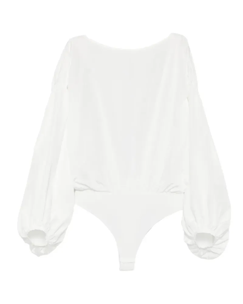 ANDAMANE Clara open-back bodysuit - Weiß Weiß
