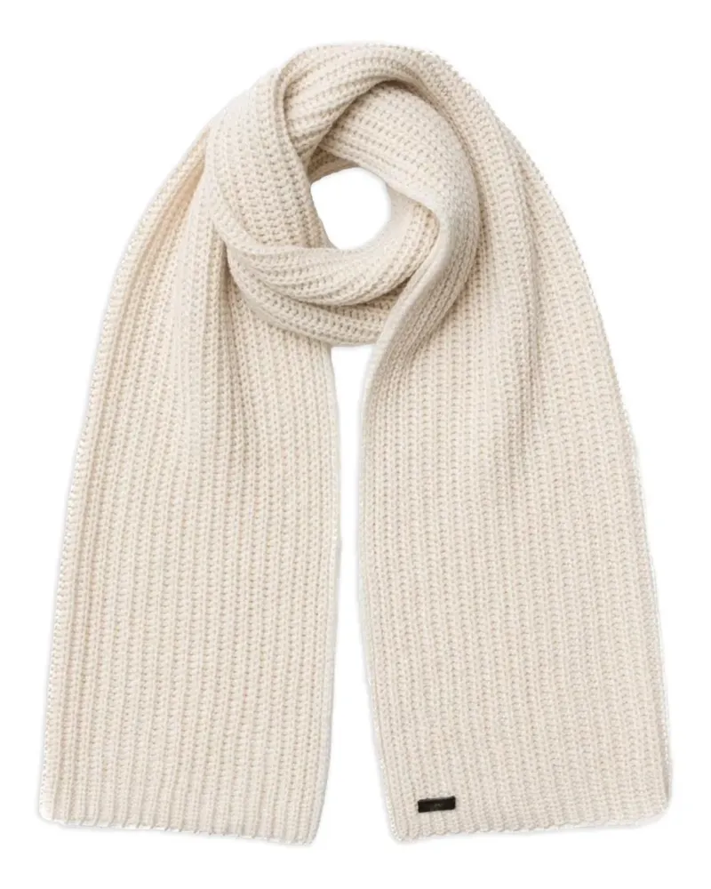 Iris von Arnim Harva knitted scarf - Nude Nude