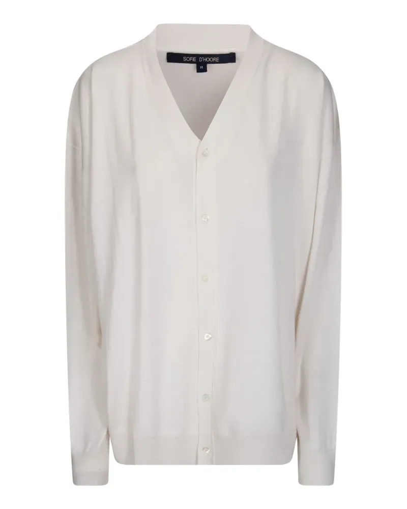 Sofie D'Hoore V-neck cardigan - Nude Nude