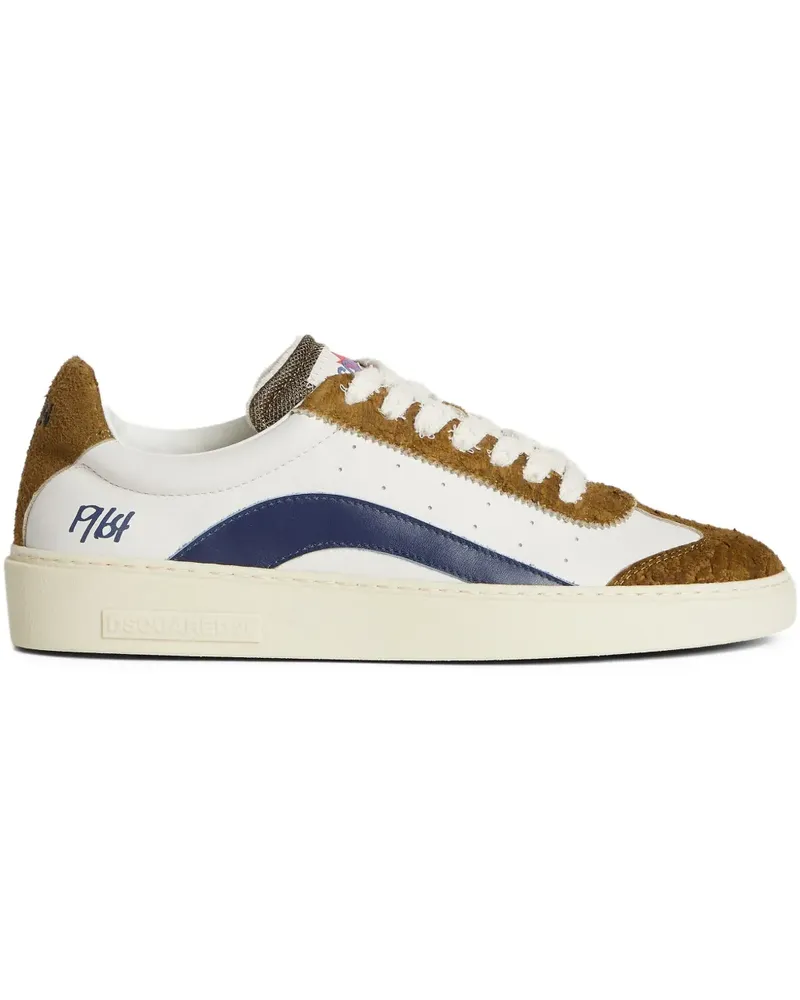 Dsquared2 Sneakers aus Leder - Weiß Weiß