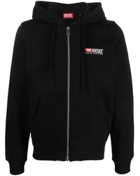 Diesel S-Ginn-Hood-Div Hoodie Schwarz