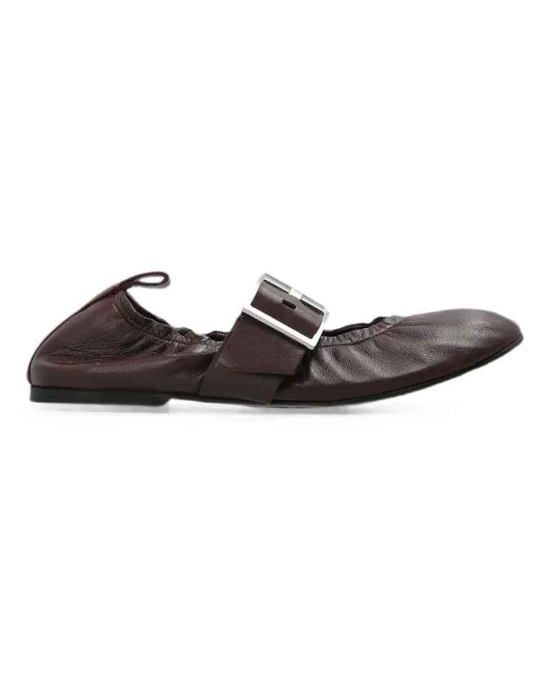 Alohas Sarea buckle-strap ballet flats - Rot Rot