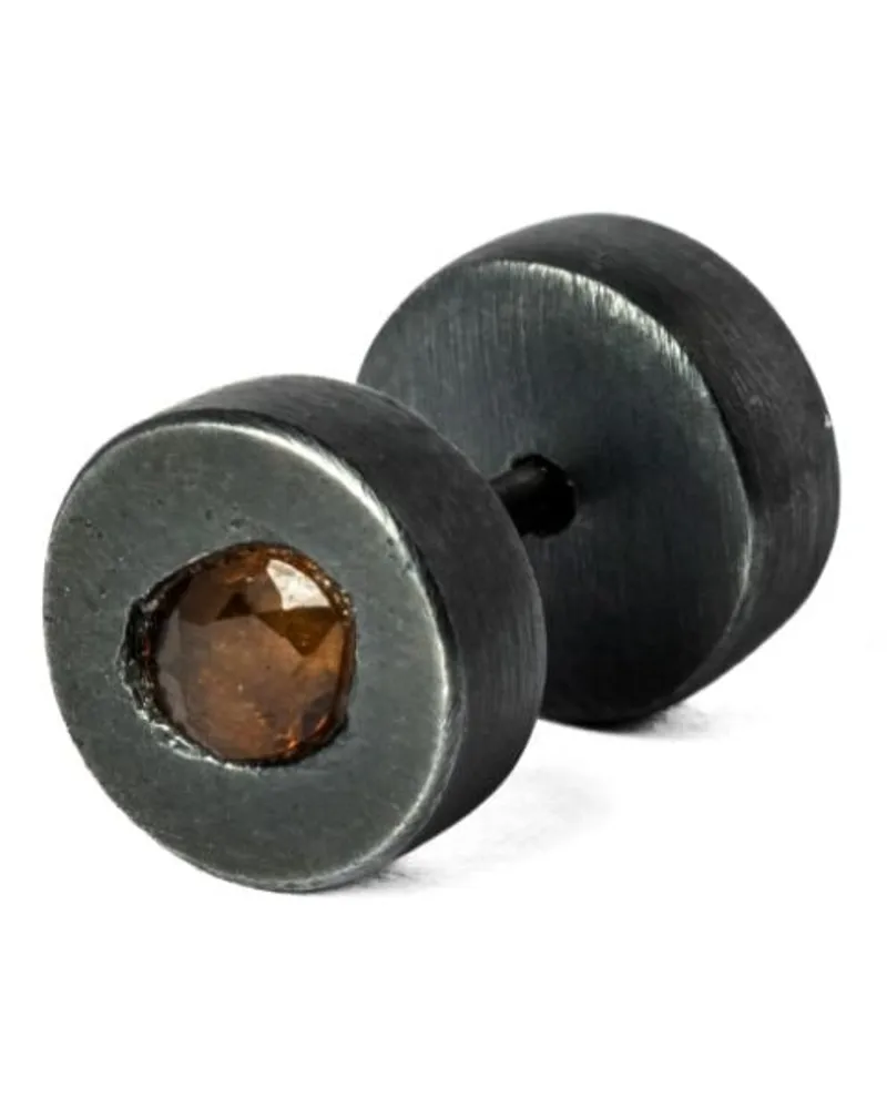 Parts Of Four Ohrstecker mit Saphir - Schwarz Schwarz