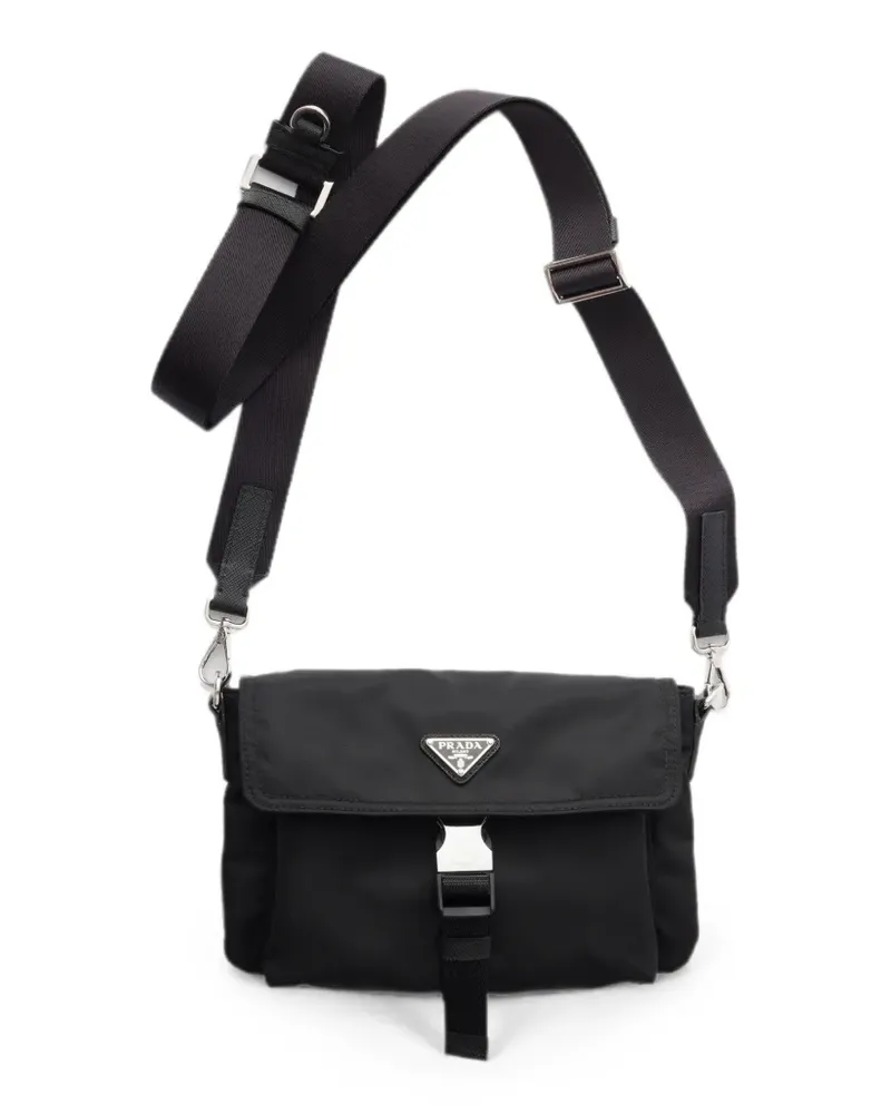 Prada Re-Nylon smartphone case - Schwarz Schwarz