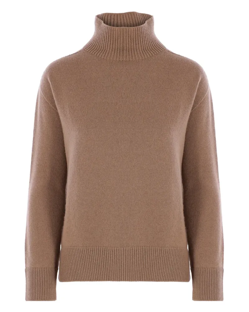 Max Mara Max Mara Rollkragenpullover aus Kaschmir - Braun Braun