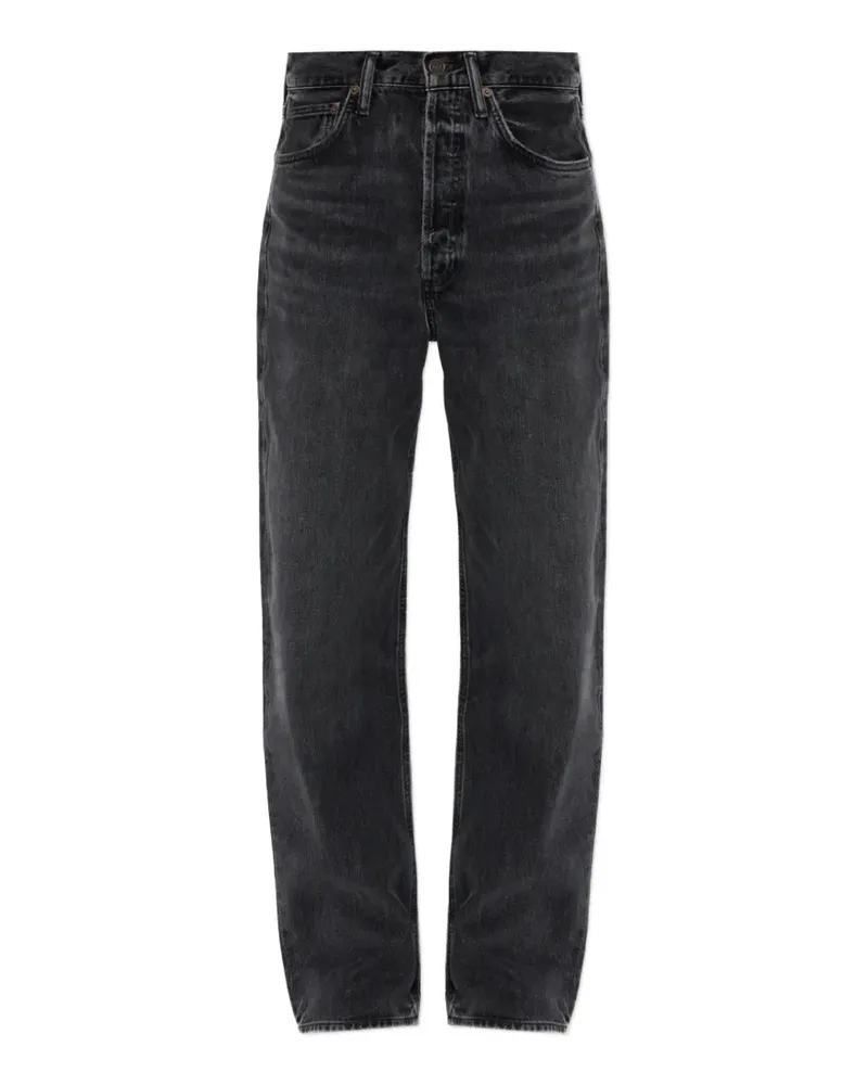 AGOLDE Ausgeblichene Jeans - Schwarz Schwarz