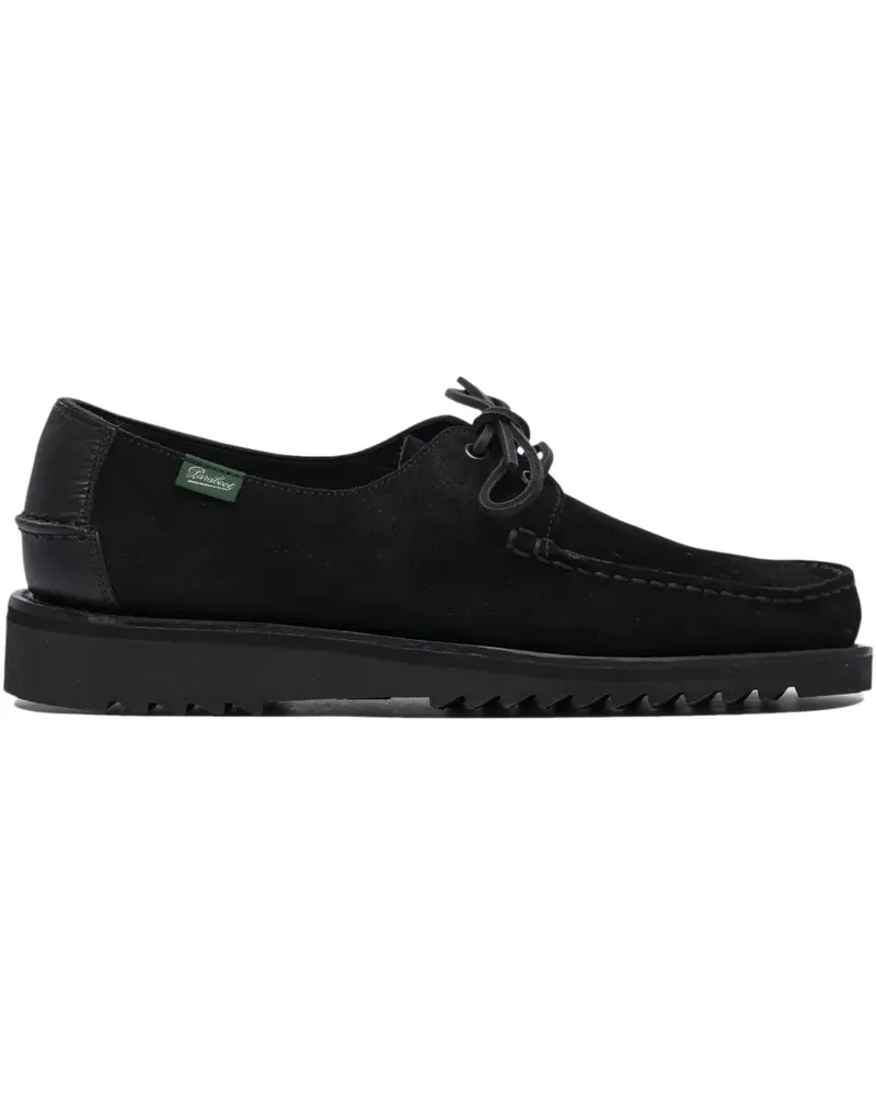 Kaptain Sunshine Loafer aus Wildleder - Schwarz Schwarz
