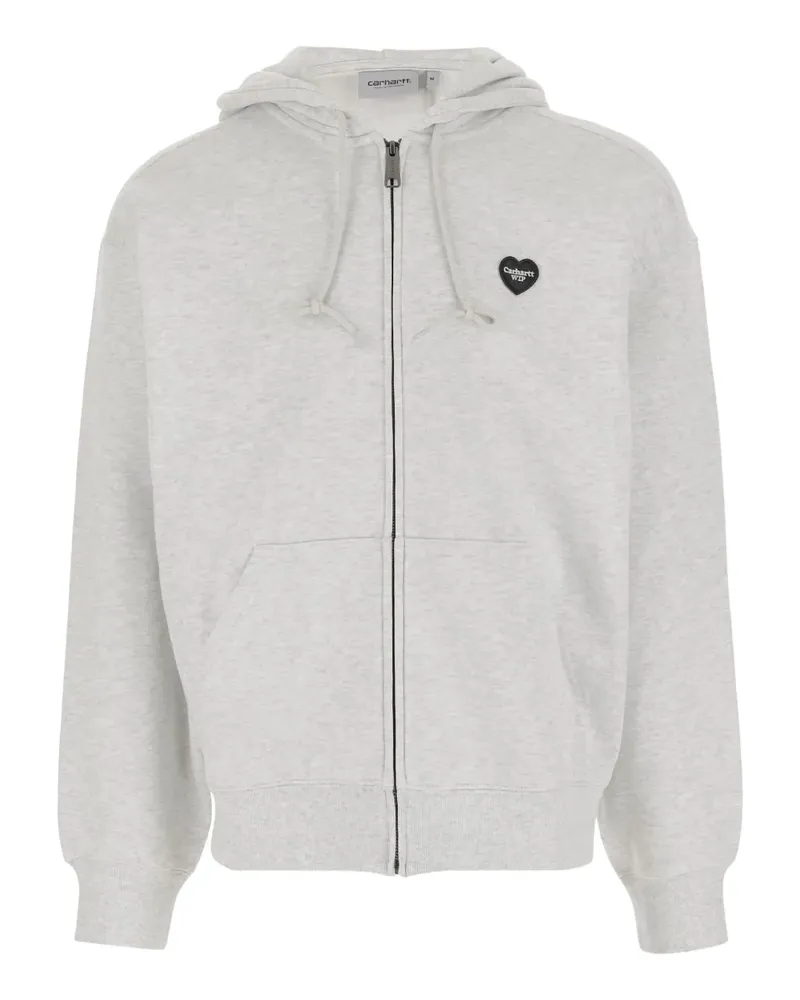 Carhartt WIP Kapuzenjacke mit Herz-Logo - Grau Grau