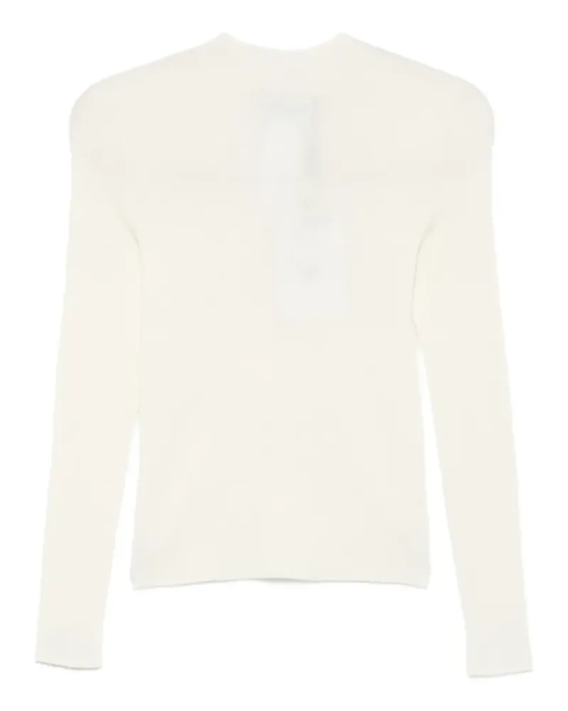 Isabelle Blanche high-neck long-sleeve sweater - Nude Nude