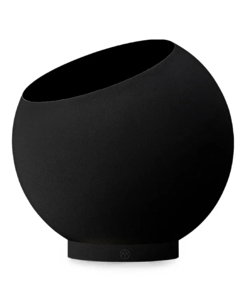 AYTM Globe oblique-cut flowerpot - Schwarz Schwarz