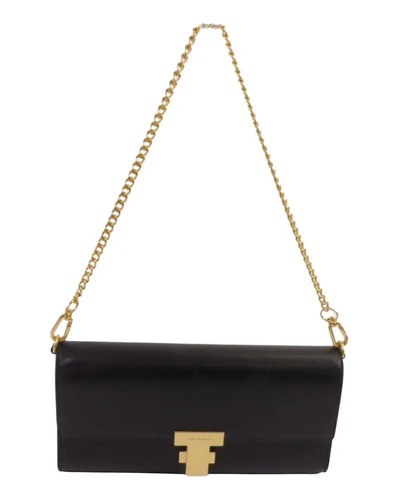 Tory Burch chain-link shoulder bag - Schwarz Schwarz