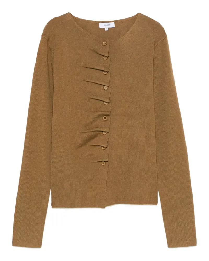 Suncoo Gamira button-up cardigan - Braun Braun