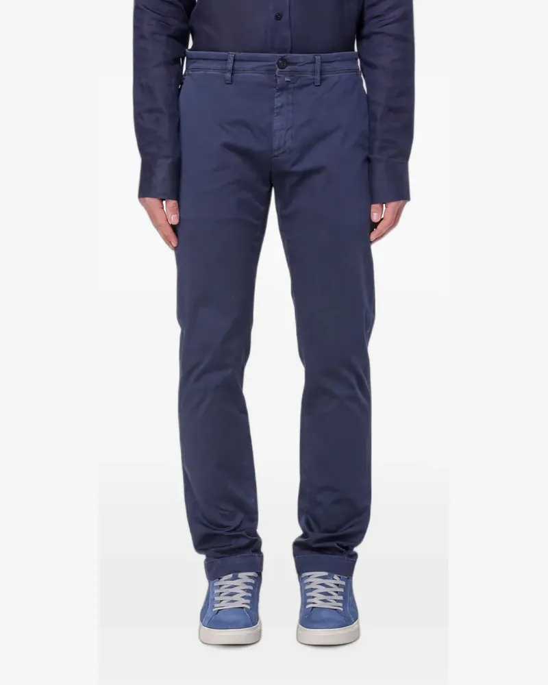 Siviglia Chino mit Logo-Patch - Blau Blau