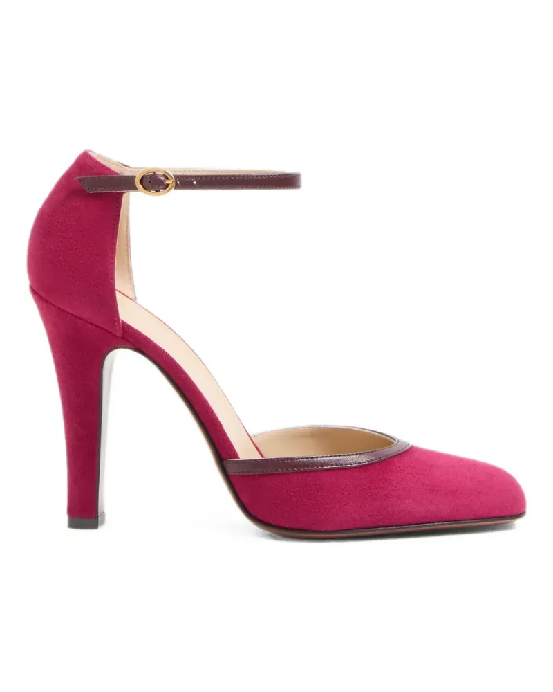 Valentino Garavani Pumps mit Knöchelriemen 105mm - Rot Rot