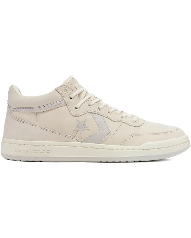 Converse Fastbreak Pro Leather Mid "Egret Barely Grey" Sneakers - Nude Nude