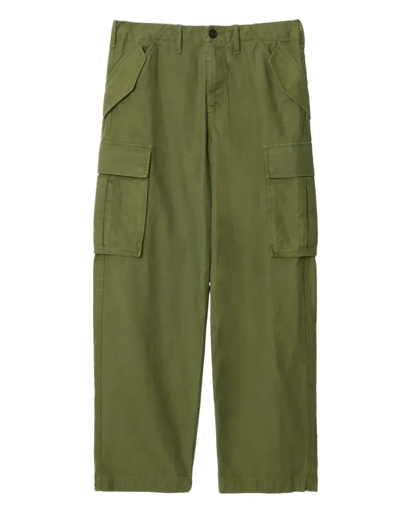 Burberry Cargohose mit Tasche - Grün Grün