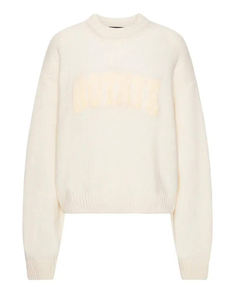 ROTATE Birger Christensen Pullover mit rundem Ausschnitt - Nude Nude