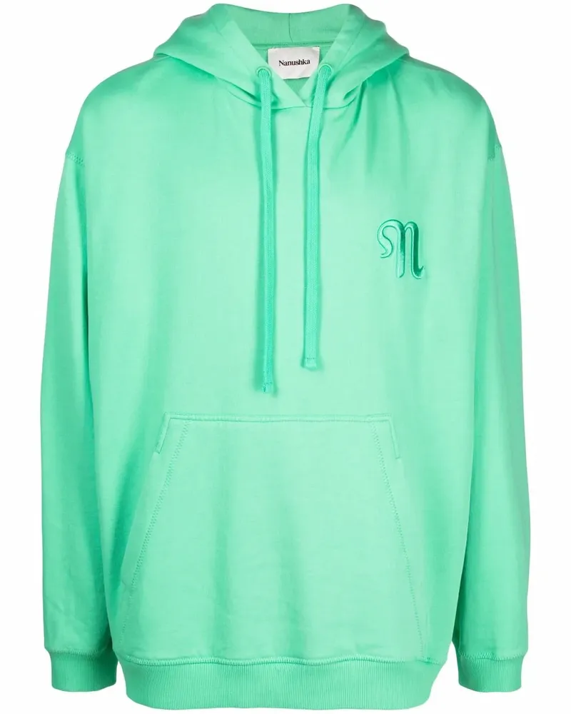 Nanushka Hoodie aus Bio-Baumwolle - Grün Grün