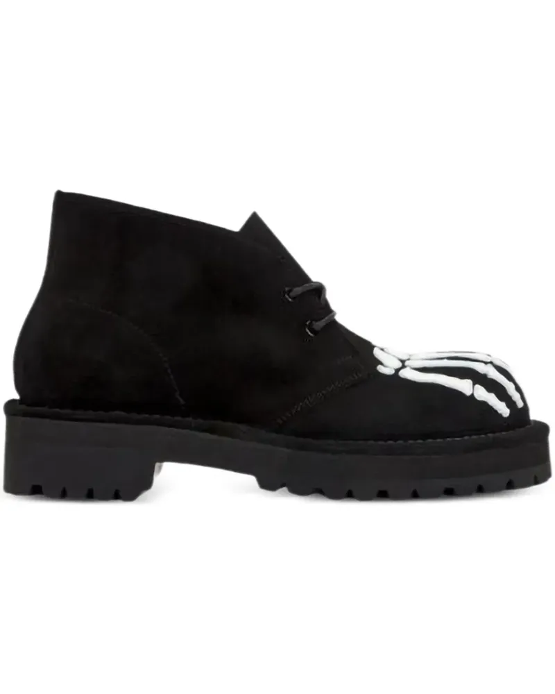 TheSoloIst Chukka "Black" Stiefel - Schwarz Schwarz