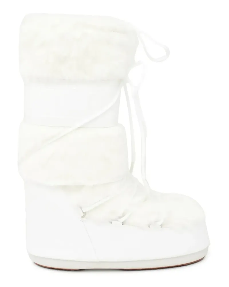 Moon Boot Icon lace-up snow boots - Weiß Weiß