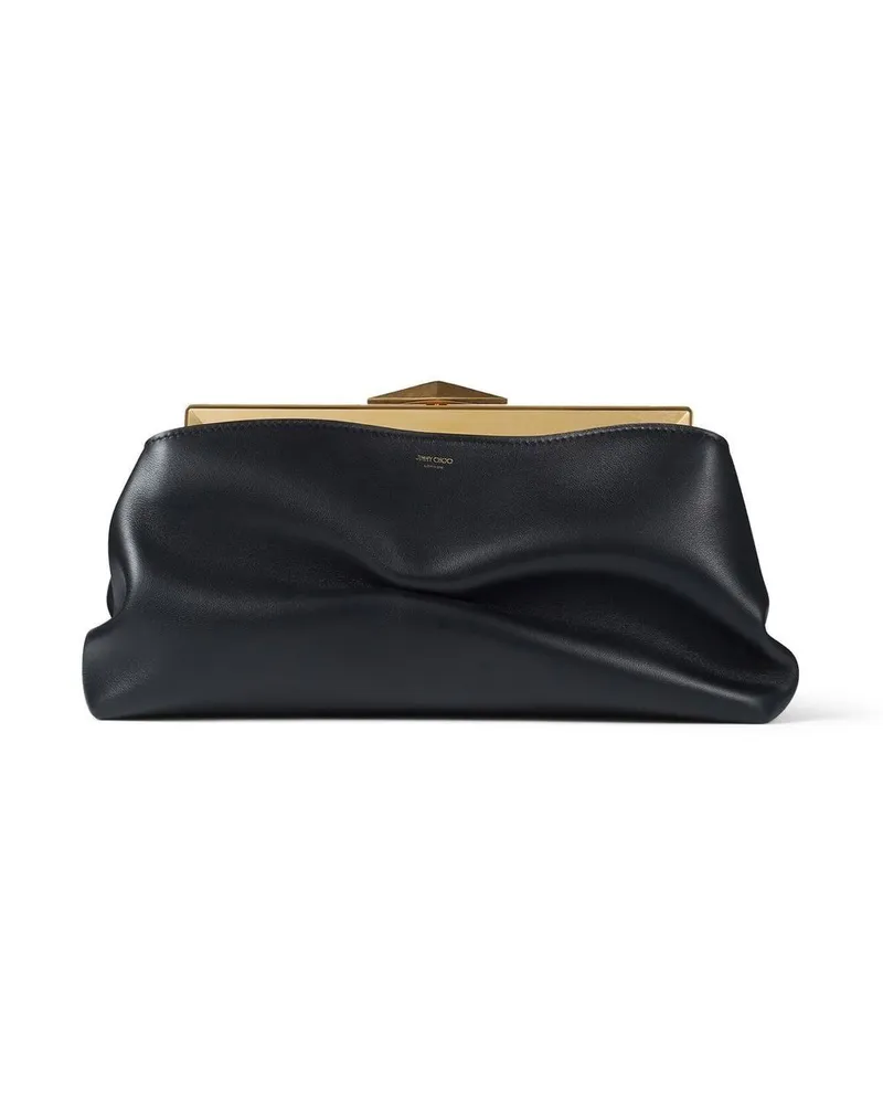 Jimmy Choo Clutch mit Rautenmuster - Schwarz Schwarz