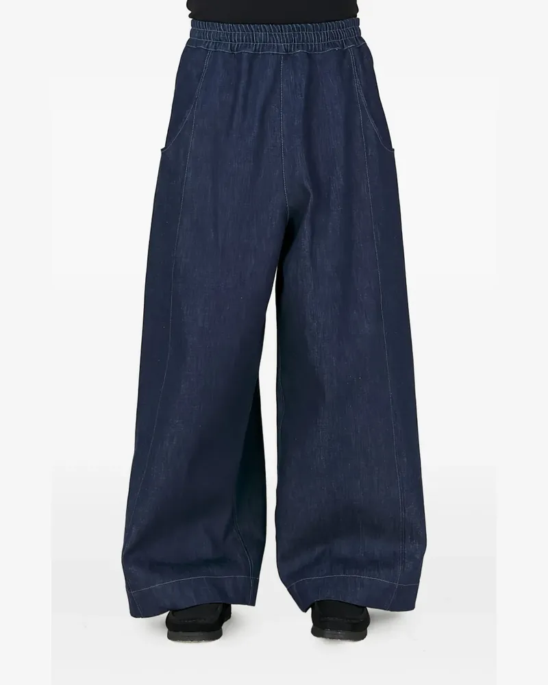 Nicholas Daley Jeans mit weitem Bein - Blau Blau