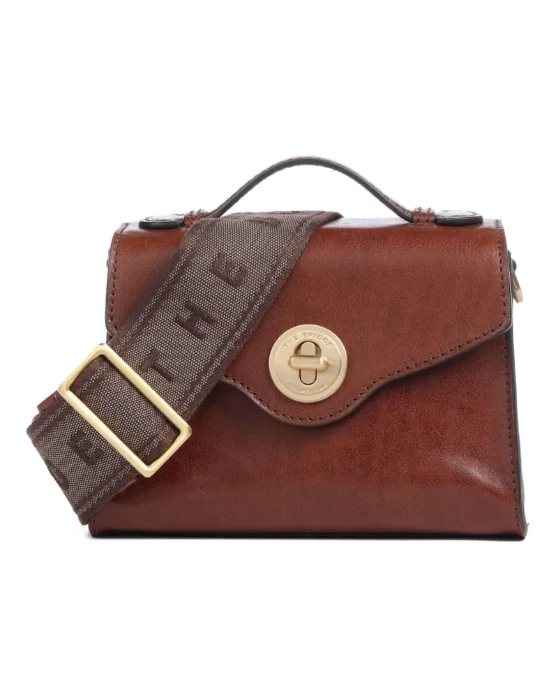 The Bridge Tote Bag mit Klappe - Braun Braun