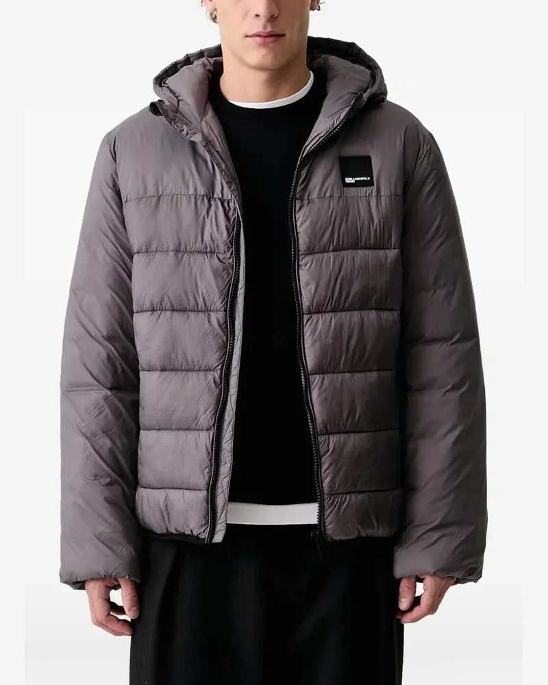 Karl Lagerfeld Leichte Steppjacke - Grau Grau