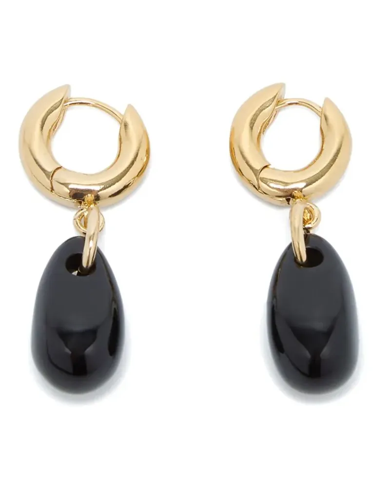 Isabel Marant Creolen mit Tropfenstein - Gold Gold
