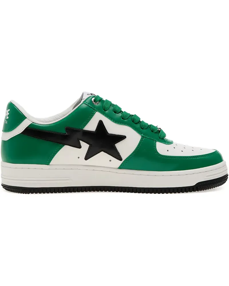 BAPE Bapesta #3 M1 Sneakers mit Blitzen - Grün Grün