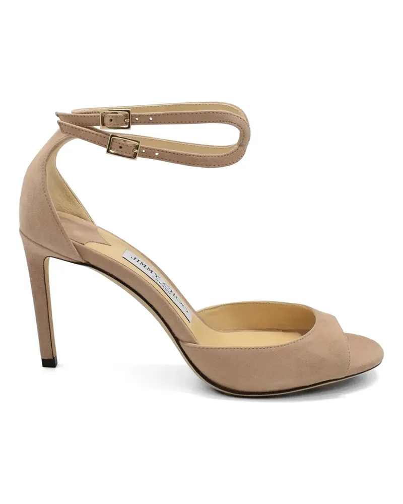 Jimmy Choo Lane Sandalen mit Doppelriemen - Rosa Rosa