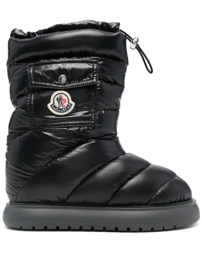 Moncler Gaia Pocket Stiefel - Schwarz Schwarz