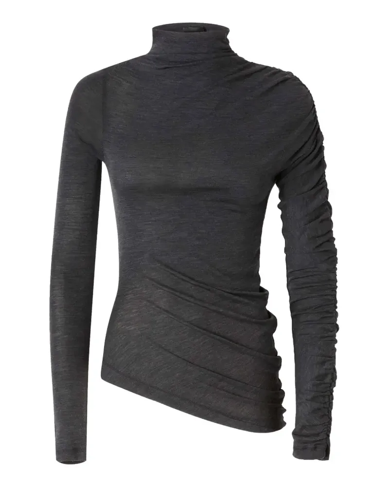 Pinko Asymmetrisches Oberteil - Grau Grau