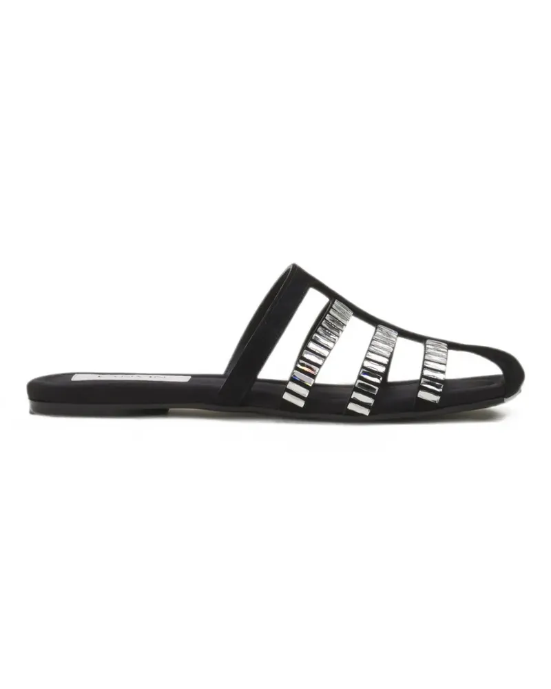 Lanvin Römersandalen mit Kristallen - Schwarz Schwarz