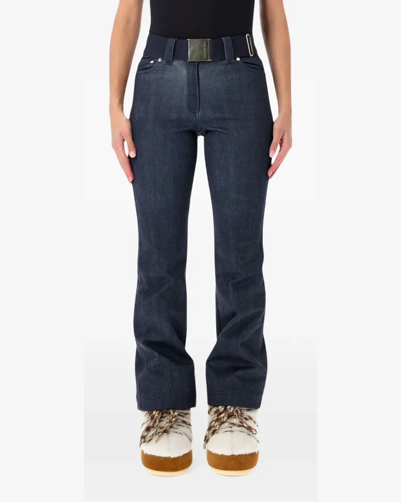 GOLDBERGH Fuji logo-embellished belted ski pants - Blau Blau
