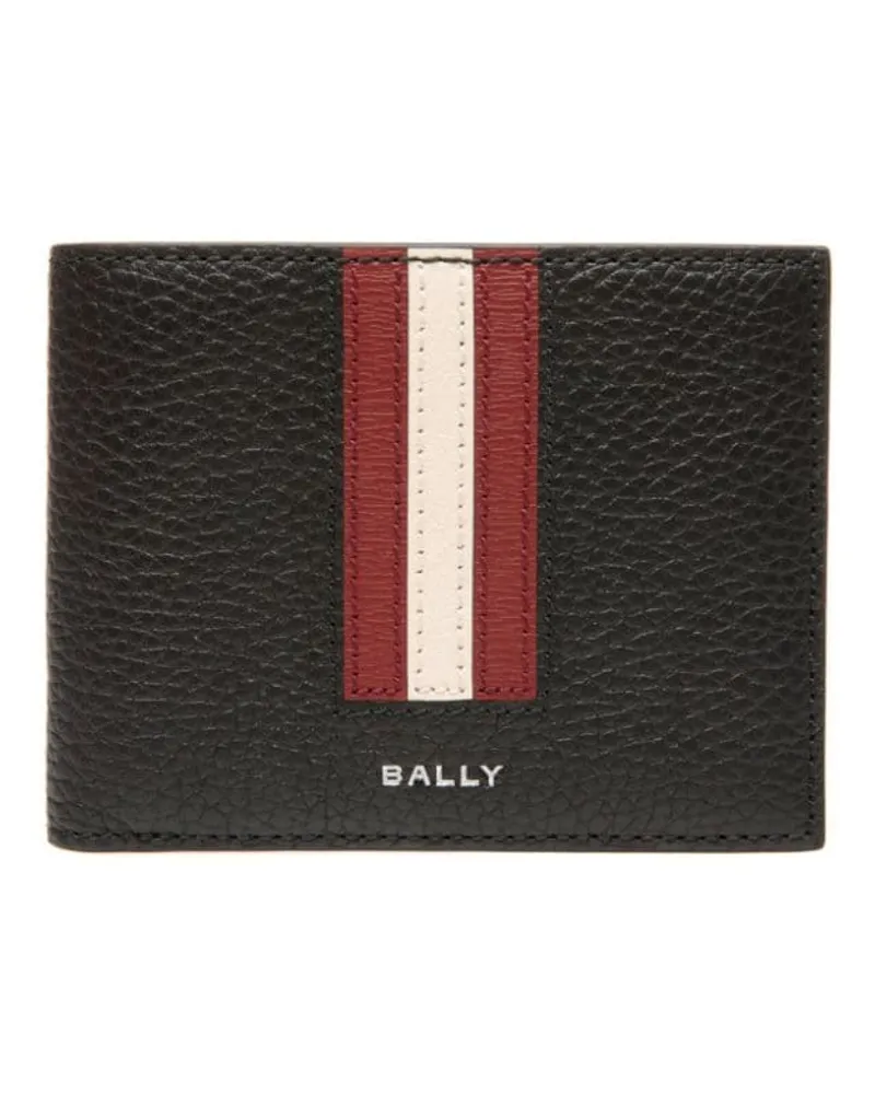 Bally Portemonnaie mit Logo-Stempel - Schwarz Schwarz