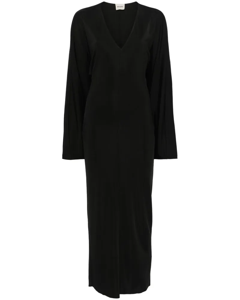 KHAITE Minter Kleid - Schwarz Schwarz