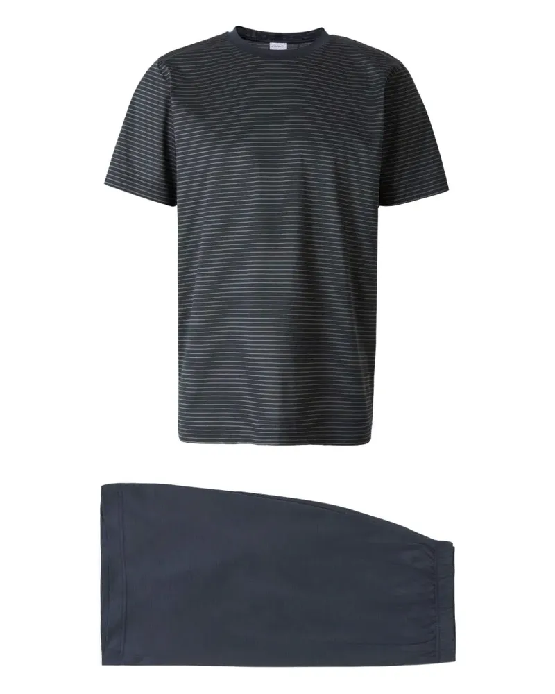 Zimmerli striped pyjamas - Blau Blau