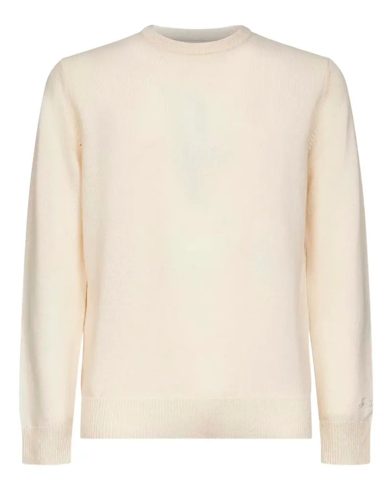 MC2 Saint Barth Gerippter Pullover mit langen Ärmeln - Nude Nude