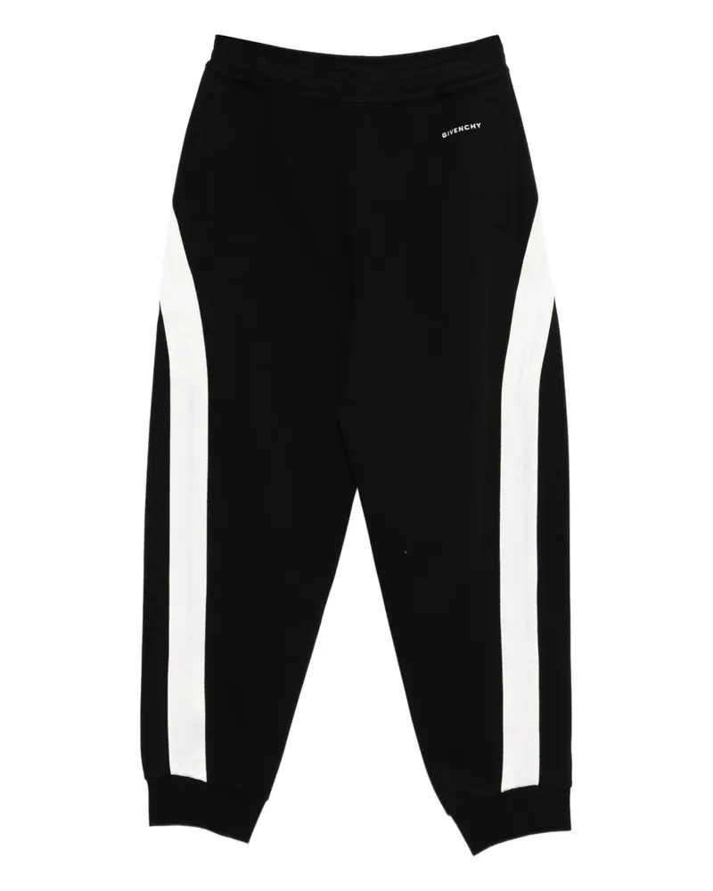 Givenchy Gestreifte Hose - Schwarz Schwarz