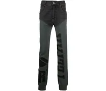 Hose mit Print - Schwarz