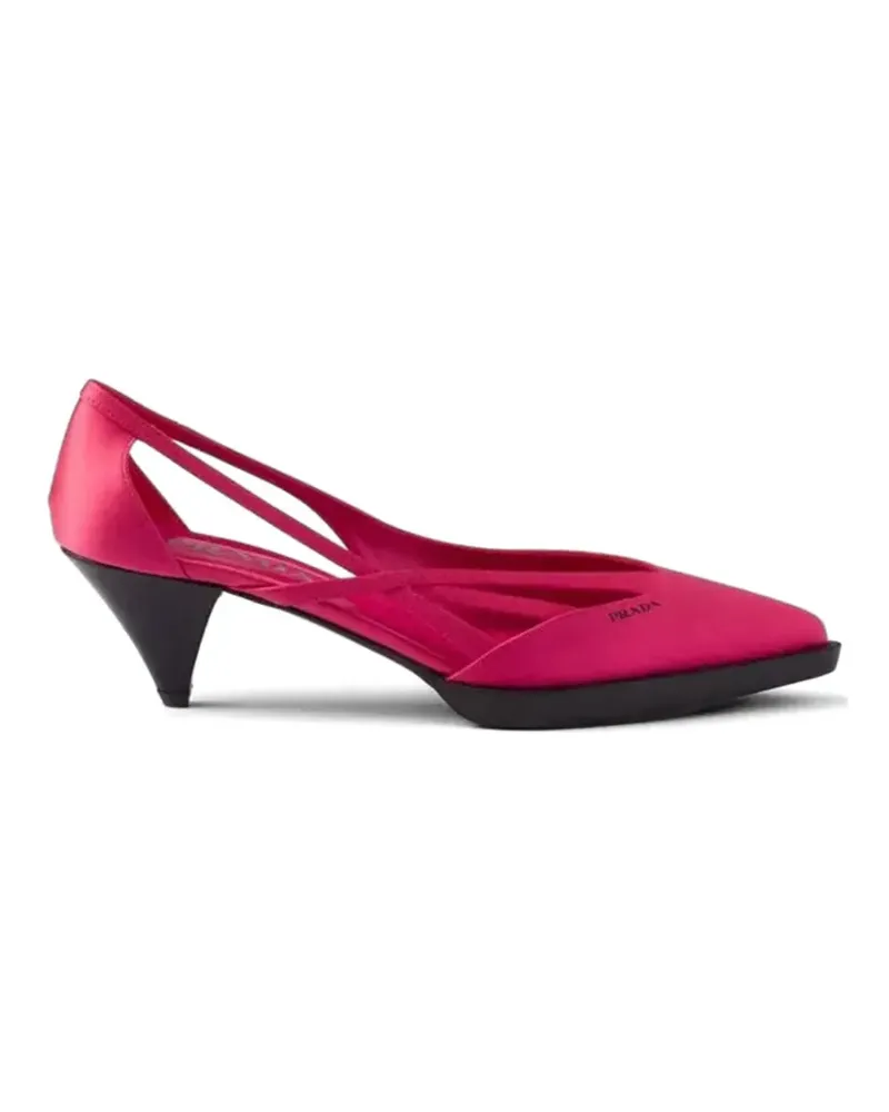 Prada cutout detail pumps - Rosa Rosa
