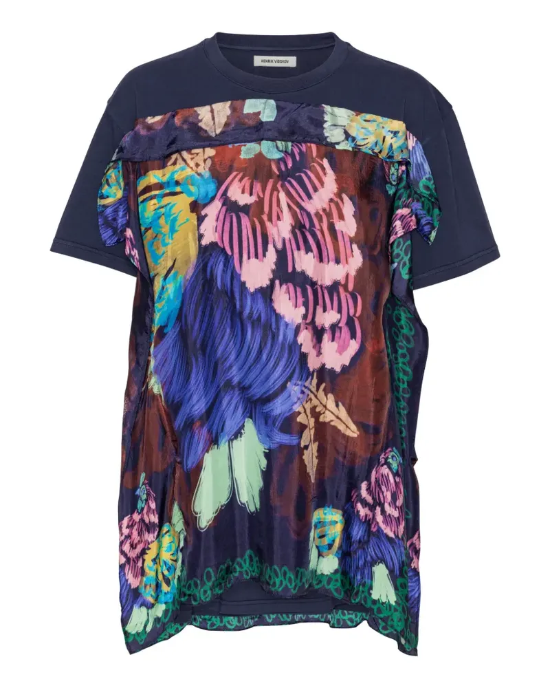 Henrik Vibskov Square T-shirt - Blau Blau