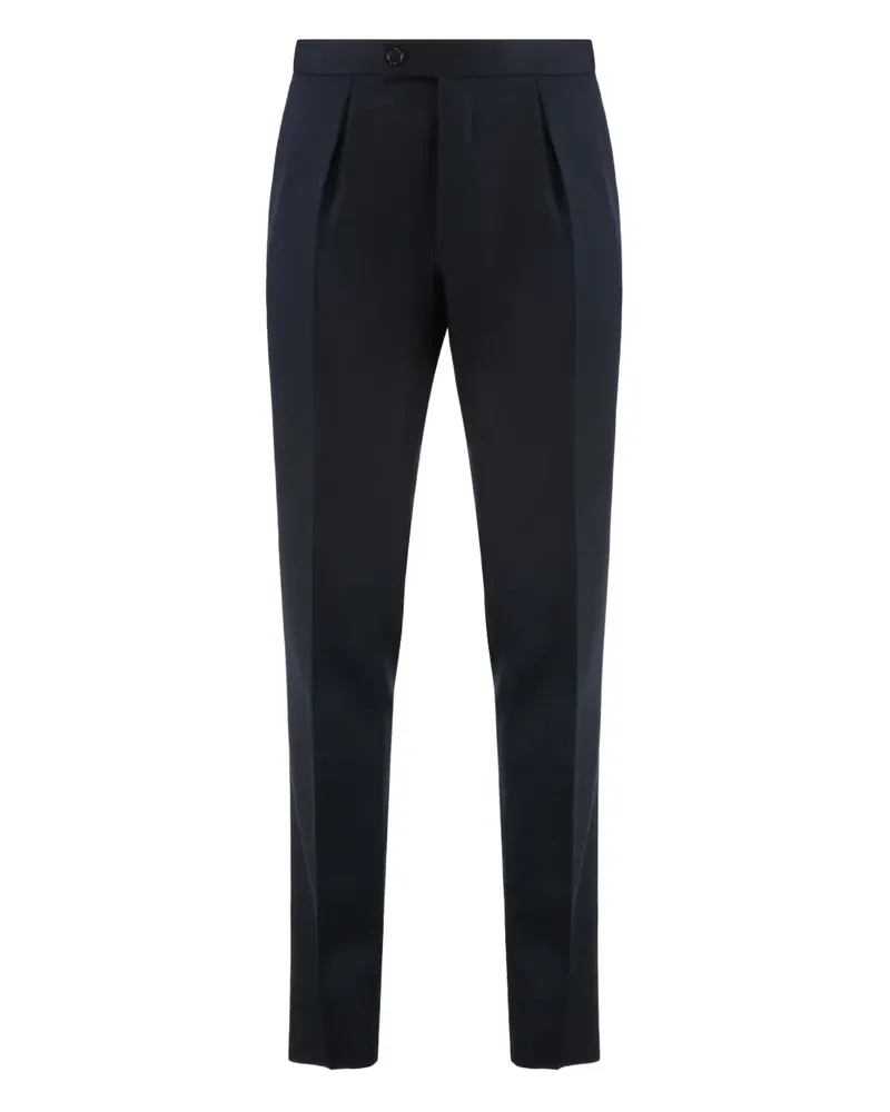 Slowear side-pockets pleated trousers - Blau Blau