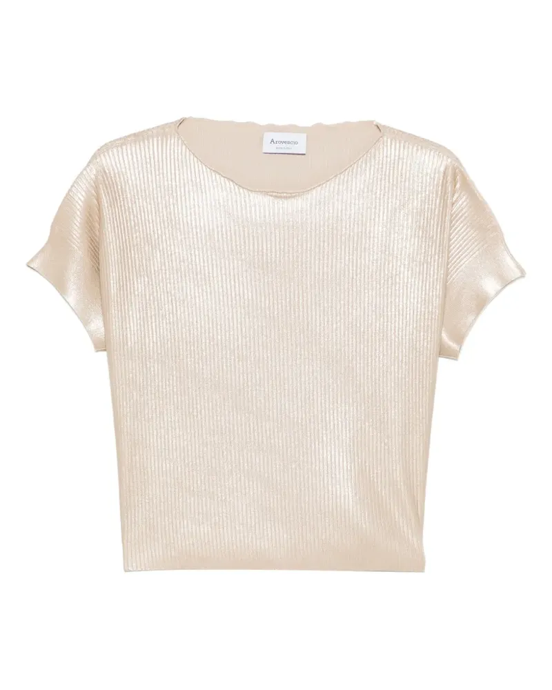 Arovescio Klassisches T-Shirt - Nude Nude